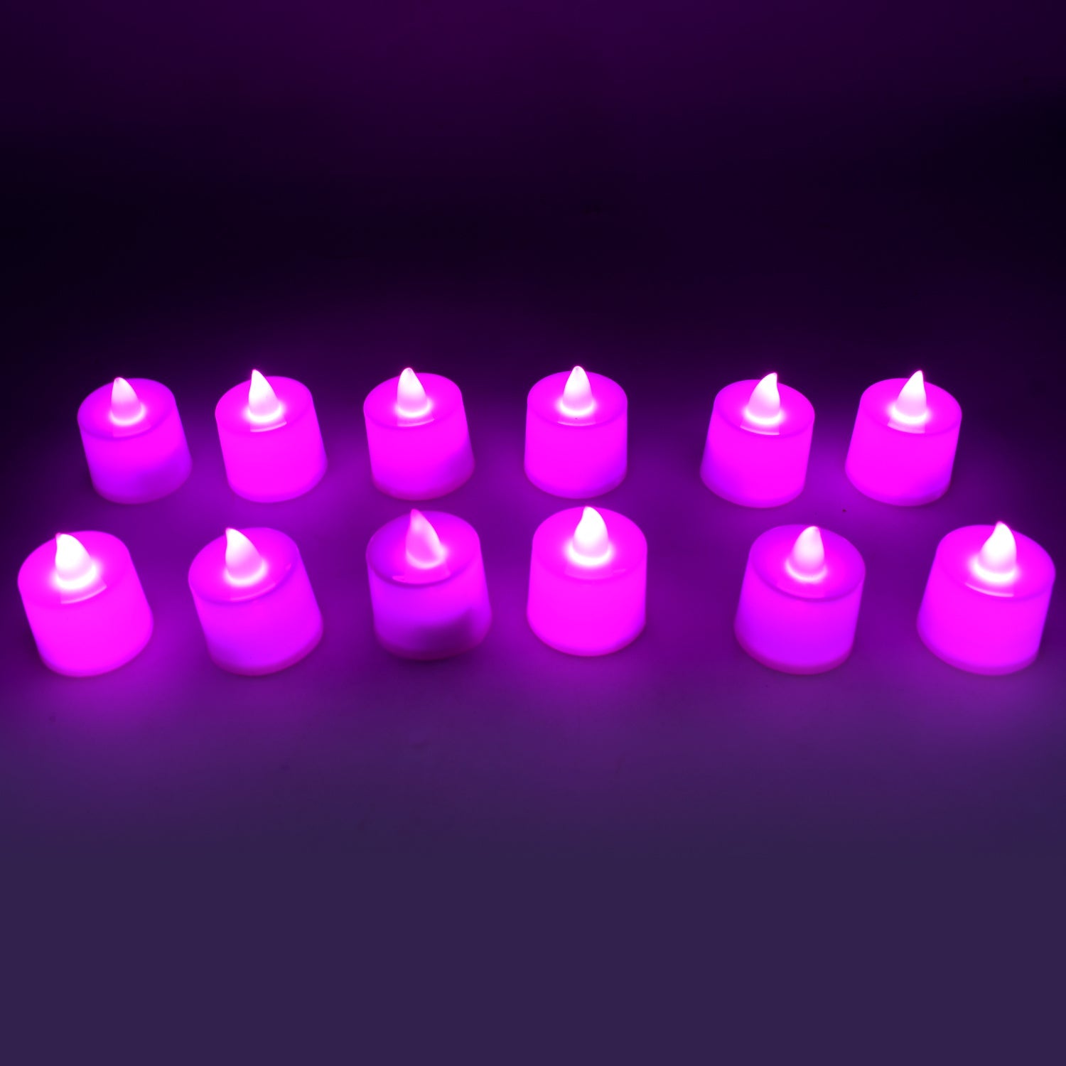 6632A Pink Flameless LED Tealights, Smokeless Plastic Decorative Candles - Led Tea Light Candle For Home Decoration (Pack Of 12pc) ( Diya , Divo , Diva , Deepak , Jyoti) 6632A Pink Flameless LED Tealights, Smokeless Plastic Decorative Candles - Led Tea Light Candle For Home Decoration (Pack Of 12pc) ( Diya , Divo , Diva , Deepak , Jyoti)